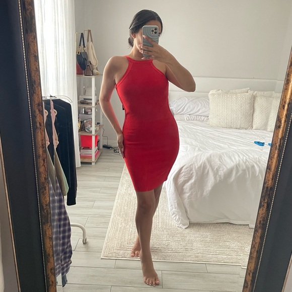 Marciano Dresses & Skirts - Marciano Vibrant Red Mini Dress